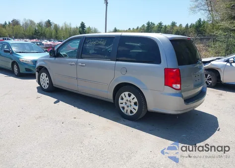 2016 Dodge Grand Caravan Se из США, поврежденный, VIN 2C4RDGBG8GR348837